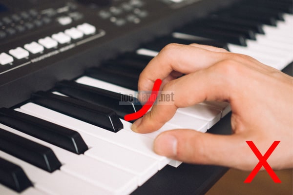 Tư thế ngón tay khi chơi piano