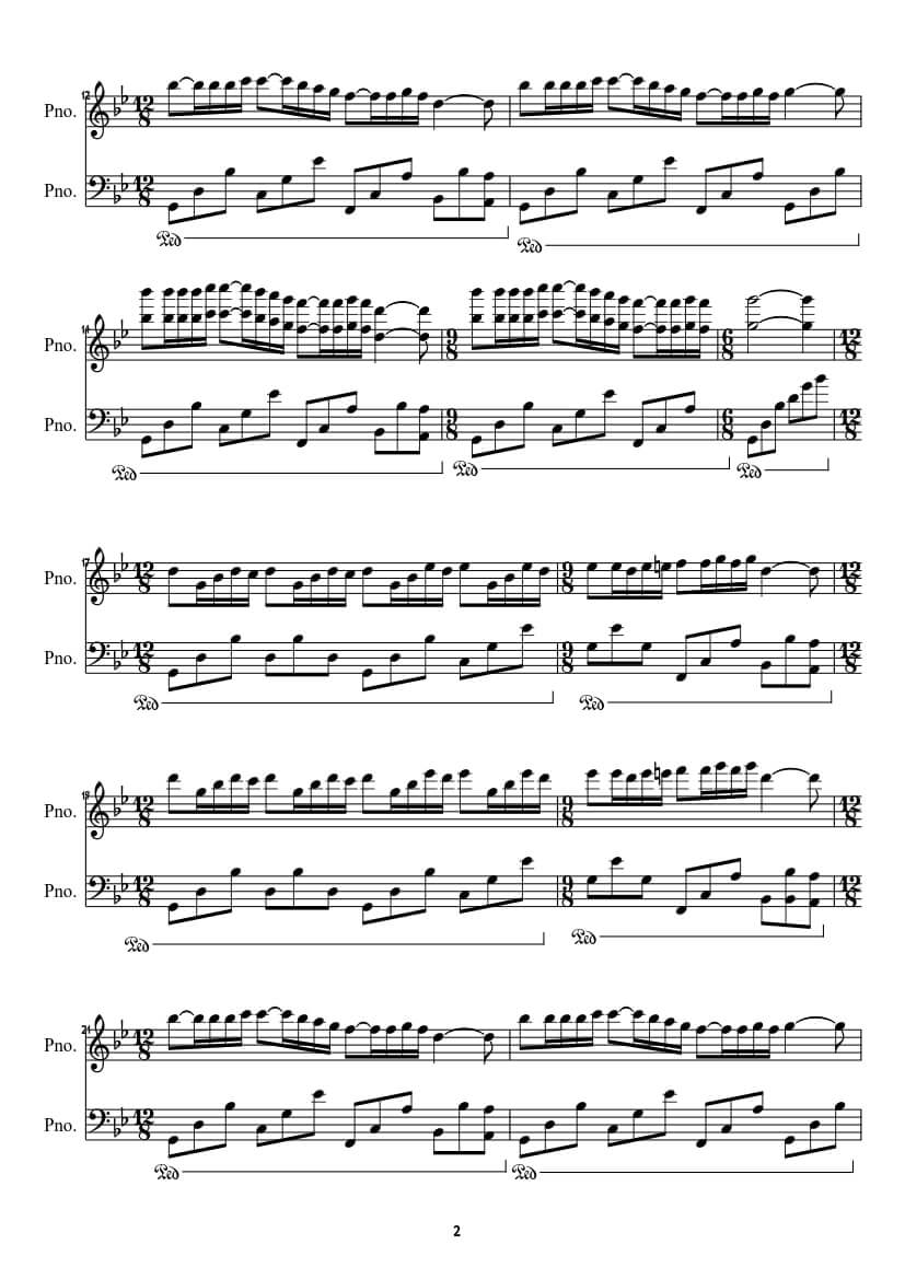 Sheet piano Mariage D' Amour | Richard Clayderman